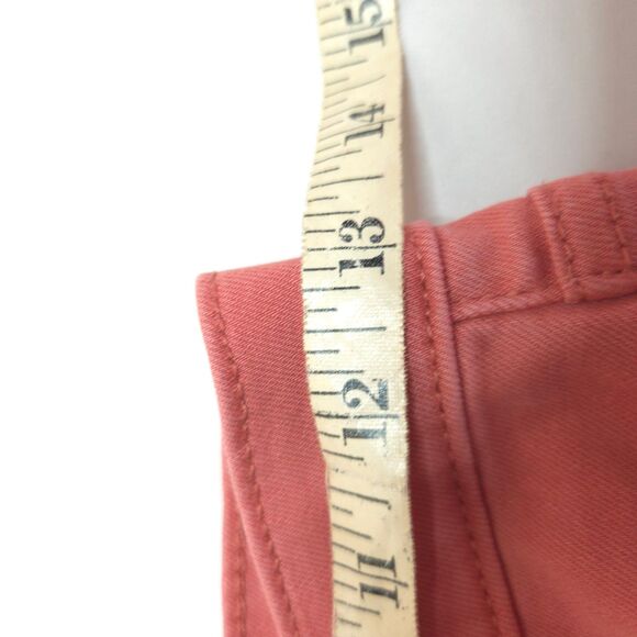 Lucky Brand Womens 2/26 Pink High Rise Crop Bridgette Jeans Ankle Button Fly - Picture 6 of 8